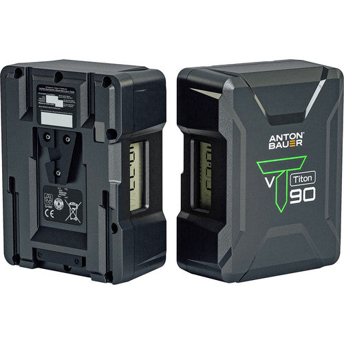 Anton Bauer 8275-0150 - 2 X Titon 90VM batteries and VM2 Charger