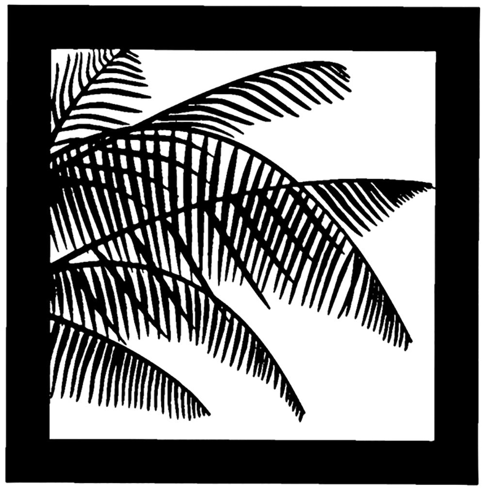 Chimera - 5340 - WINDOW - SERIES I - PALM LEAVES - 22 X 22" (55.9 X 55.9