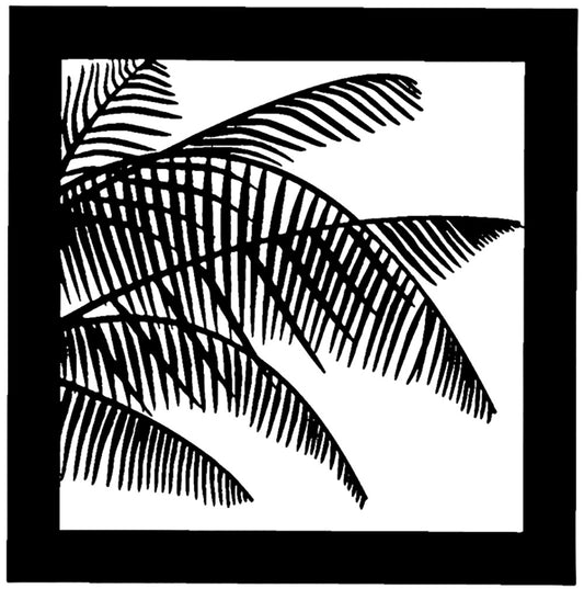 Chimera - 5340 - WINDOW - SERIES I - PALM LEAVES - 22 X 22" (55.9 X 55.9