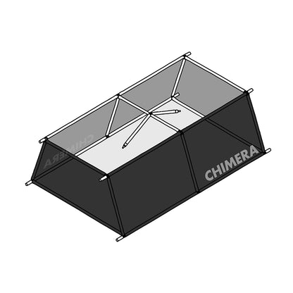 Chimera - 8960 - LIGHTBANK - F2X - 5' X 10' (1.52 m X 3.05 m) NEW FRAME