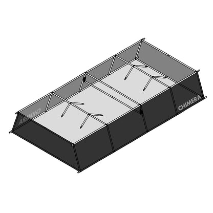 Chimera - 8970 - LIGHTBANK - F2X - 10' X 20' (3.05 m X 6.10 m) NEW FRAME