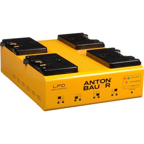 Anton Bauer 8475-0135 - LPD Quad Gold Mount discharger