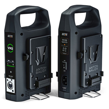 Anton Bauer 8675-0171 - 2 X Titon Micro 90VM batteries and VM2 Charger