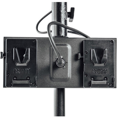 Litepanels 900-3618 - Gemini Dual Battery Bracket - V Mount with XLR Cable