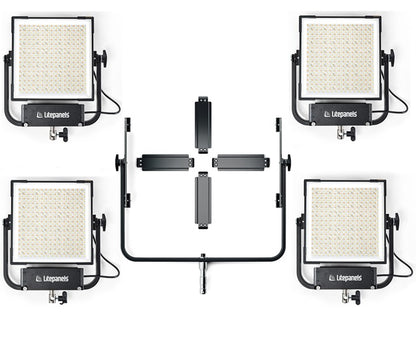 Litepanels 900-3731 - Gemini 1x1 Hard Quad Array Light Kit