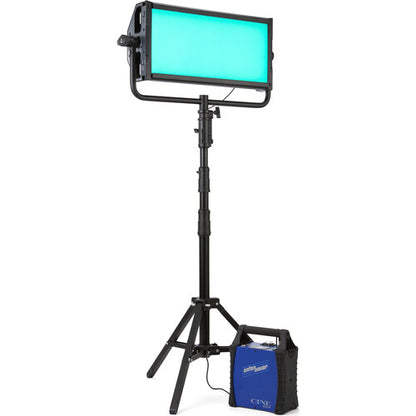 Litepanels 940-1311 - Gemini 2x1 Soft RGBWW LED Panel (Pole-Operated Yoke, US Power Cable)