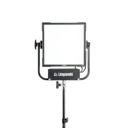 LitePanels Gemini 1x1 Soft (Standard Yoke, EU Power Cable)