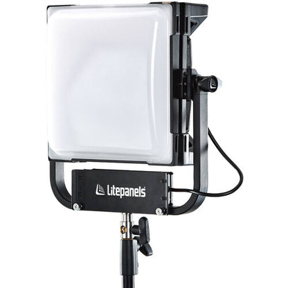 Litepanels 945-2301 - Gemini 1x1 Hard RGBWW LED Panel (Standard Yoke, US Power Cable)