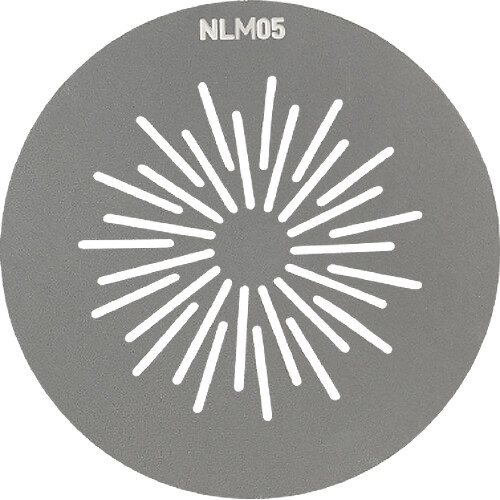 NANLUX - AS-GB-A-SET1 - NL Mount Projection Attachment GOBO Set #1  10 Gobo Patterns