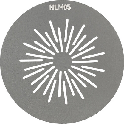 NANLUX - AS-GB-A-SET1 - NL Mount Projection Attachment GOBO Set #1  10 Gobo Patterns