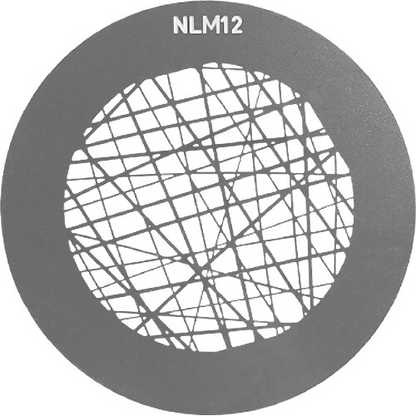 NANLUX - AS-GB-A-SET1 - NL Mount Projection Attachment GOBO Set #1  10 Gobo Patterns