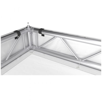 LiteGear AU3.00108 Auroris Truss Kit, 1.5 x 3 m (5x10ft), Diffusion/Skirt - Full