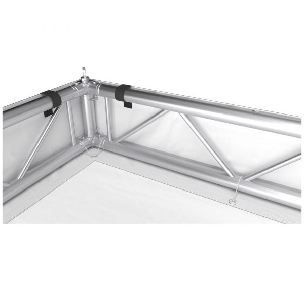 LiteGear AU3.00109 Auoris Truss Kit, 3 x 3 m (10x10ft), Diffusion/Skirt - Full