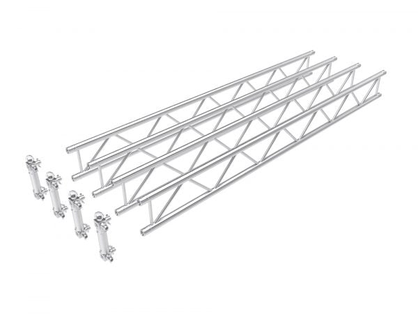 LiteGear AU3.00109 Auoris Truss Kit, 3 x 3 m (10x10ft), Diffusion/Skirt - Full