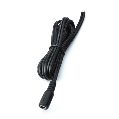 LiteGear CA1.00112 Barrel Cable, Male to Bare End, Black 36 in.