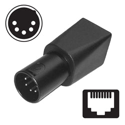 LiteGear CO1.00102 XLR to RJ45 Adapter, Female 5-pin