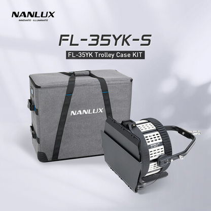 NANLUX - FL-35YK-S - Fresnel Lens FL-35YK w/Offset Yoke &amp; Trolley Case