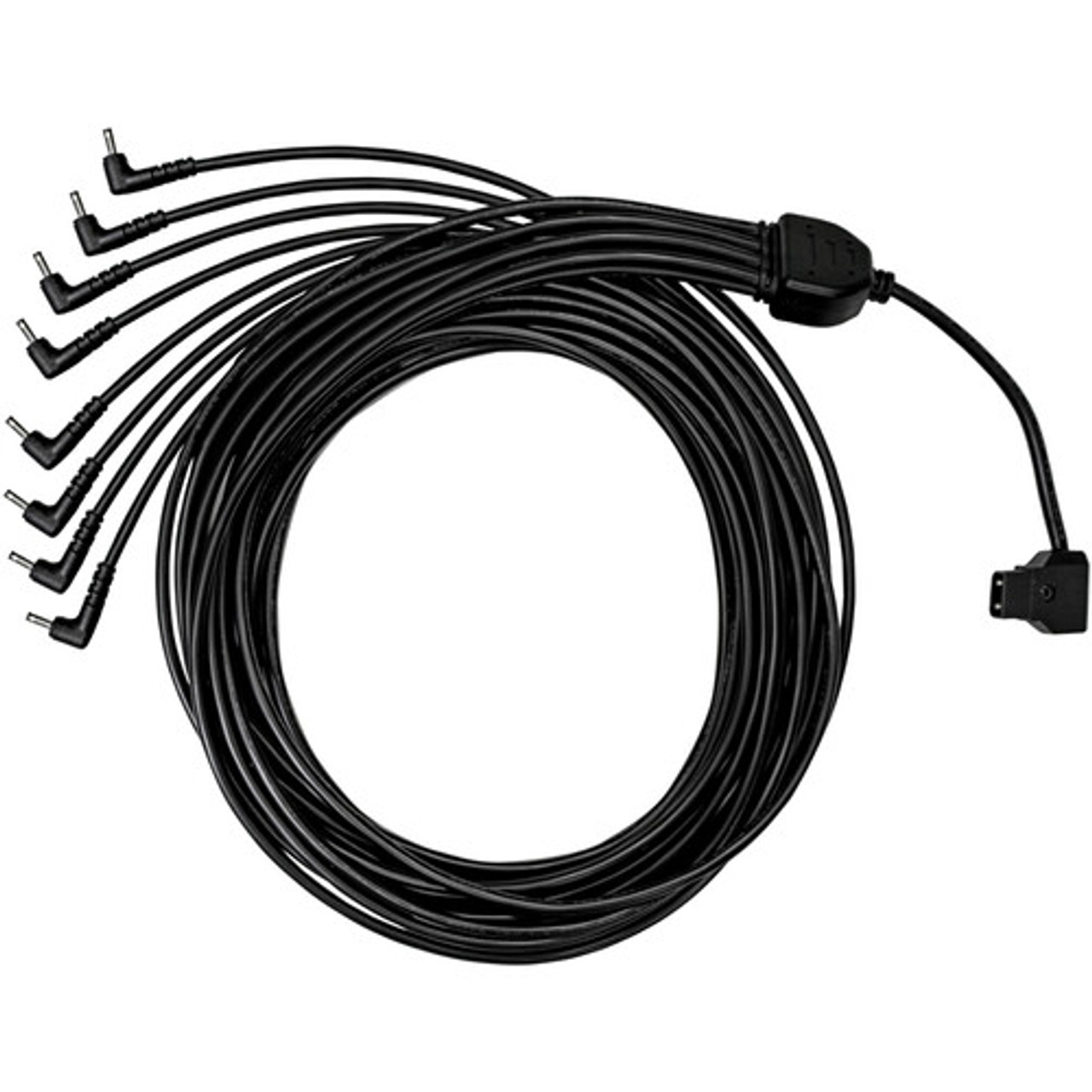 ASTERA - FP5-DTSC - 1 to 8 split cable from D‐Tap Connector to 8 NYX Bulbs. Designed for 14.4V V‐Mount batteries. 1.5m length.