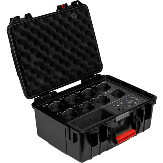 ASTERA - FP7-PRPCSE-E26 *SET* - LunaBulb PrepCase (E26)Empty battery-powered PrepCase, can hold 8 LunaBulbs