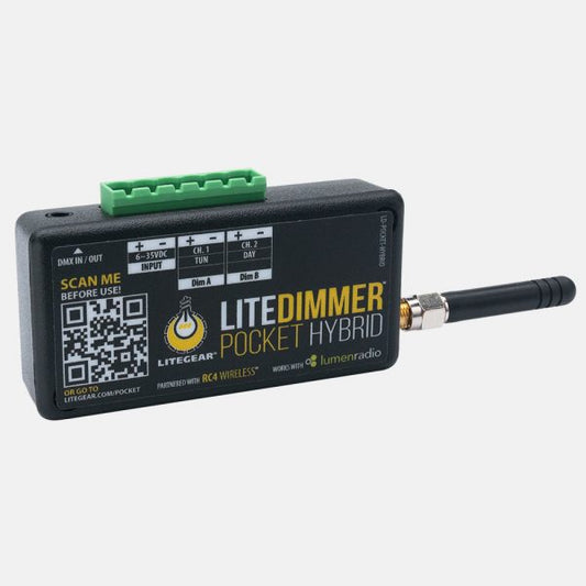 LiteGear LD1.00113 LiteDimmer Pocket, Hybrid, 2X8