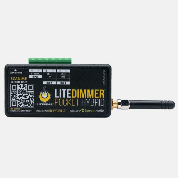 LiteGear LD1.00113 LiteDimmer Pocket, Hybrid, 2X8