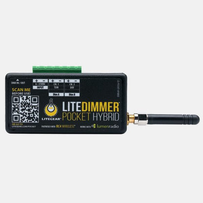 LiteGear LD1.00113 LiteDimmer Pocket, Hybrid, 2X8