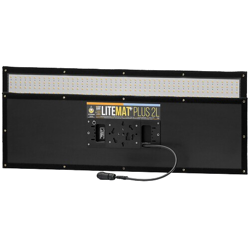 Litegear – LG-LMG-PLUS-TWO-L-AC-ONLY – LiteMat Plus 2L Bi-Color LED Light Panel (Duo Dimmer Kit)