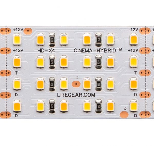 LiteGear LR1.00108 LiteRibbon Cinema Hybrid, X4, 12V, 1.25 m