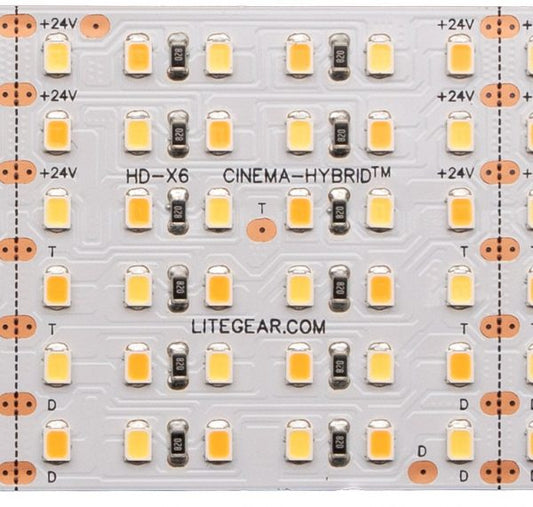 LiteGear LR1.00123 LiteRibbon Cinema Hybrid, X6, 24V, 1 m