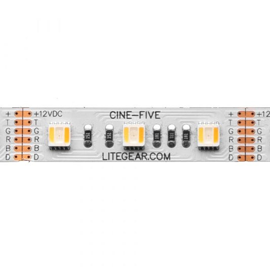 LiteGear LR6.00101 LiteRibbon Chroma, Cine-Five, RGB+HY, 24V, 5 m