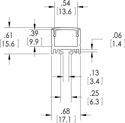 LiteGear LS1.00124 LiteStix, Tall-X1, Single-Wide, Version 2, 1 m