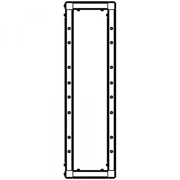 LiteGear LT2.00103 LiteTile LiteBox 2x8, 6” Depth