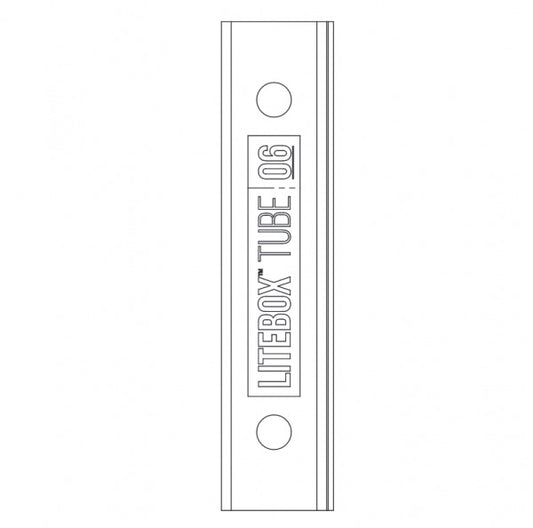 LiteGear LT2.00138 LiteTile LiteBox Tube, 24 in. Length