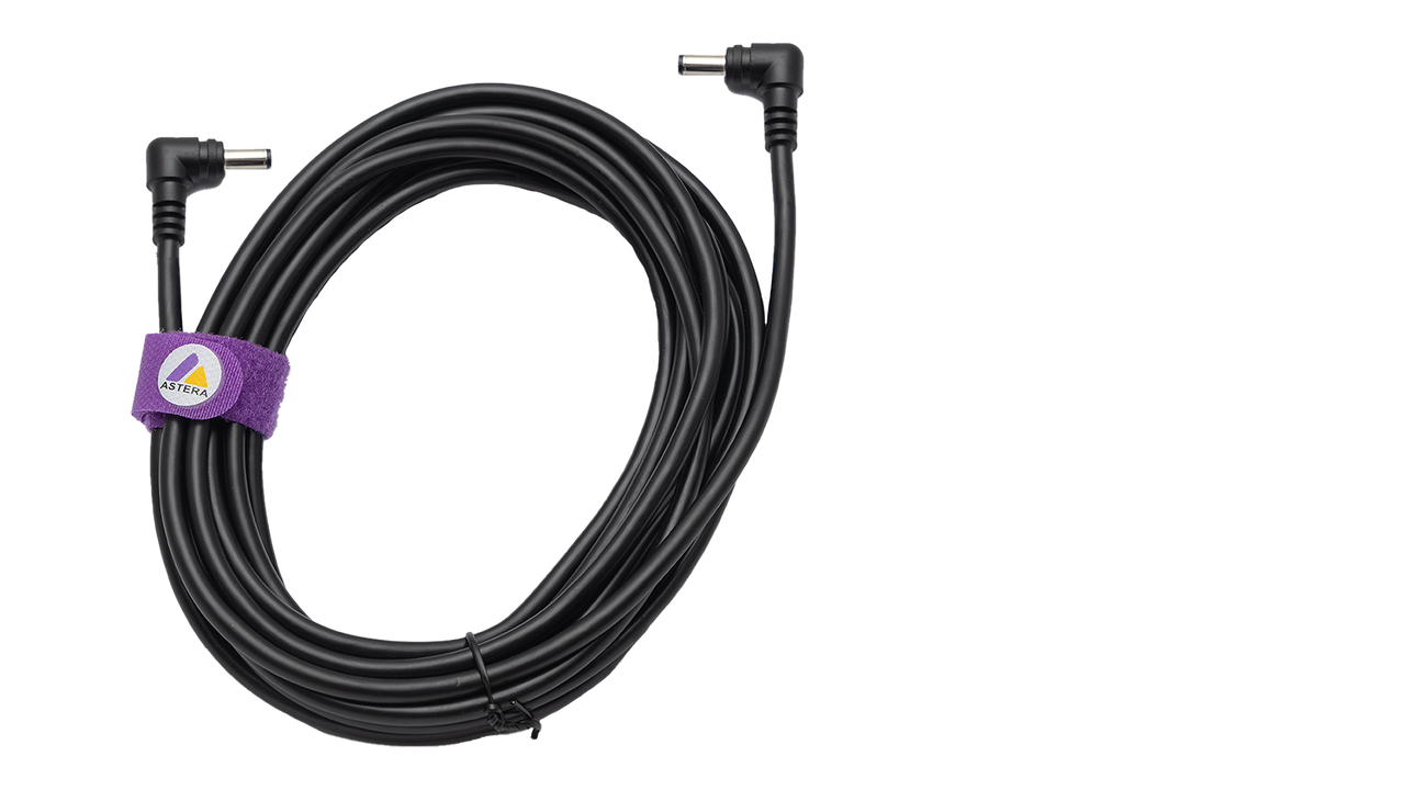 ASTERA - PWB-CAB-1.5 - 1.5m/5ft Power/Data Combination Cable (set of 4 cables) - Connects Astera lights to their PowerBox or RuntimeExtender. Power and data are combined into a single cable