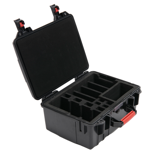 ASTERA - REX1-CSE-4 - Transportation Case for RuntimeExtender - Sturdy plastic case to carry 4 RuntimeExtenders and accessories. Comes without any accessories.