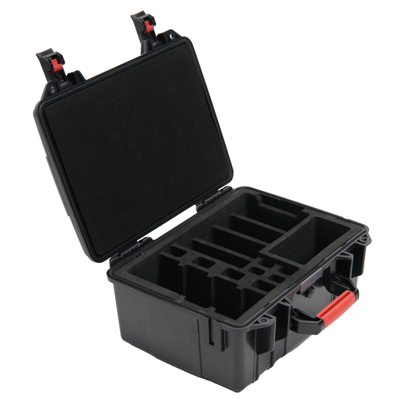 ASTERA - REX1-CSE-4-ACC - Transportation Case for RuntimeExtender with Accessories - Sturdy plastic case to carry 4 RuntimeExtenders and accessories. Includes 4 clamps and 4 x 1.5m cable.