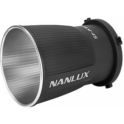 NANLUX - RF-NLM-45-EV2400 - NL Mount Reflector 45° for Evoke 2400B with Fabric Covered Drum Case