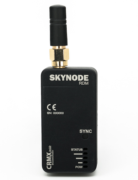 Cinelex SKYNODE-RDM 5-Pin XLR Wireless DMX Receiver