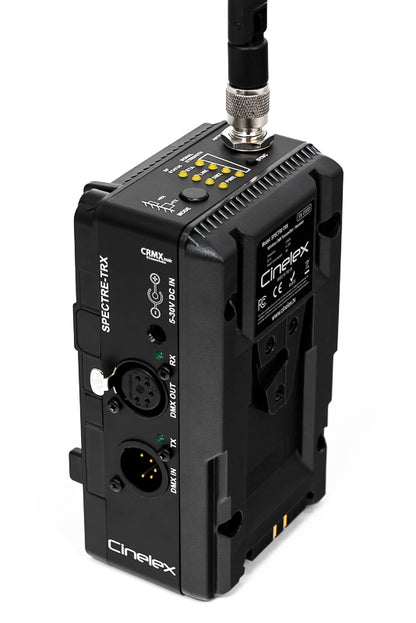 Cinelex TRX-V Universal Wireless DMX Transmitter & Receiver (V-Mount)