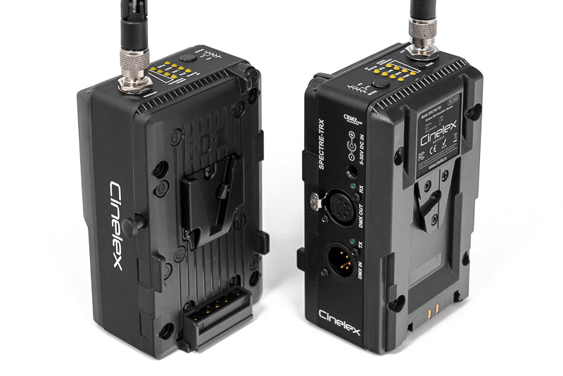 Cinelex TRX-V Universal Wireless DMX Transmitter & Receiver (V-Mount)